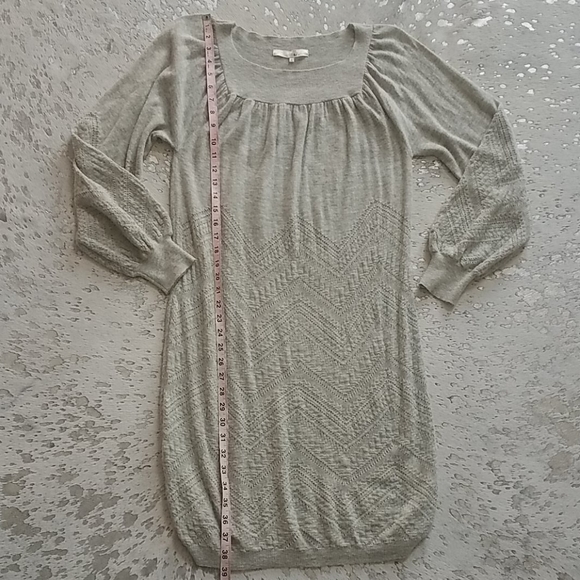 3.1 Phillip Lim Knit Sweater Dress Alpaca Gray - Picture 6 of 9